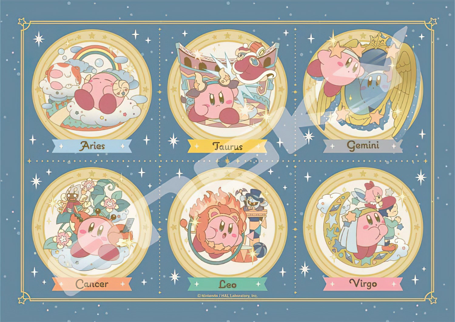 Ensky â€¢ Kirby Horoscope Collection (A)ã€€208 PCSã€€Crystal Jigsaw Puzzle