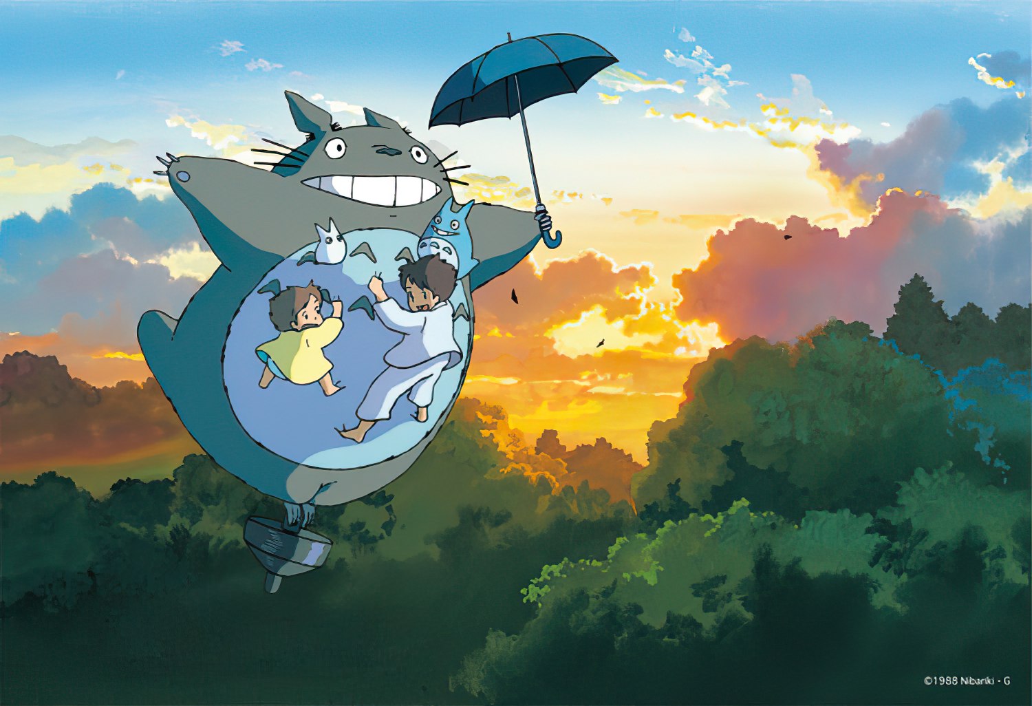 Ensky â€¢ My Neighbor Totoro â€¢ Arrived in Heavenã€€300 PCSã€€Jigsaw Puzzle