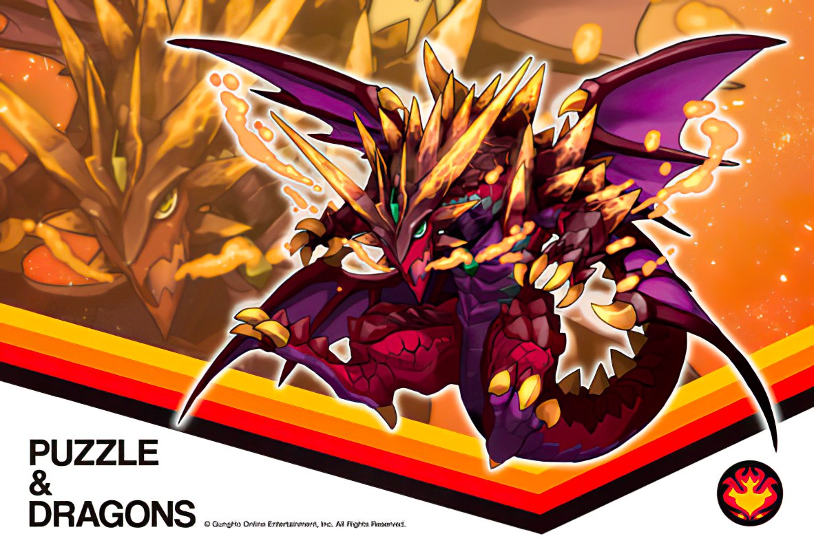 Ensky â€¢ Puzzle & Dragons â€¢ Meteor Volcano Dragonã€€300 PCSã€€Jigsaw Puzzle