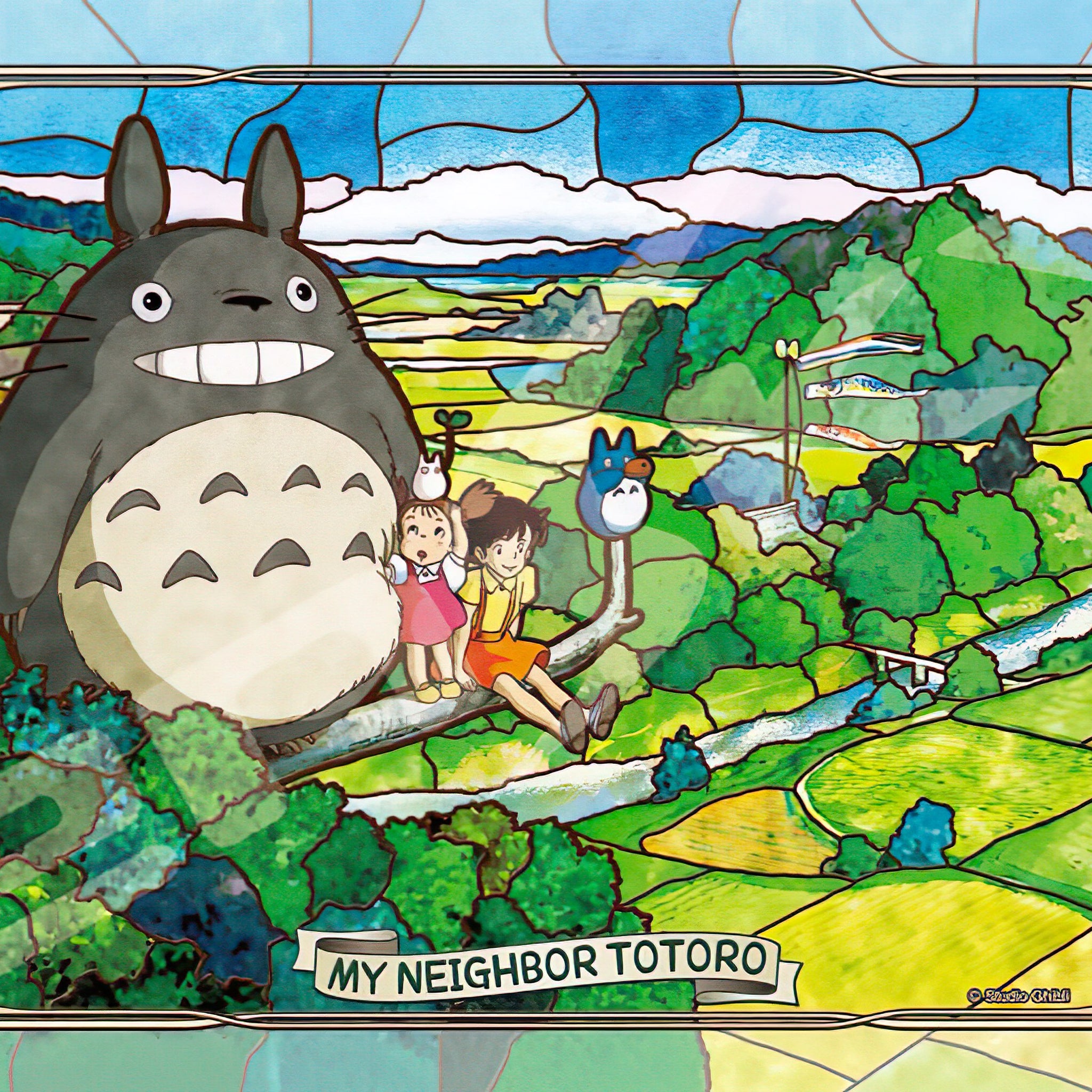 Ensky â€¢ My Neighbor Totoro â€¢ On a Sunny Day in Mayã€€300 PCSã€€Crystal Jigsaw Puzzle