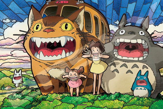 Ensky â€¢ My Neighbor Totoro â€¢ Shout at the Skyã€€300 PCSã€€Crystal Jigsaw Puzzle