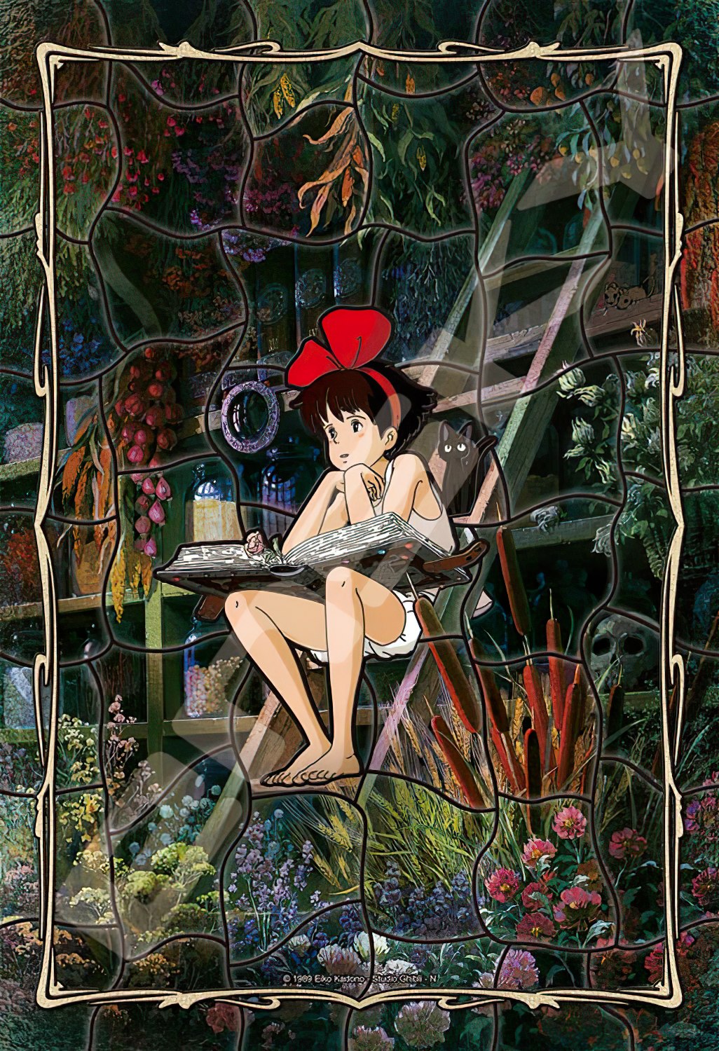 Ensky â€¢ Studio Ghibli â€¢ Girl's Timeã€€300 PCSã€€Crystal Jigsaw Puzzle