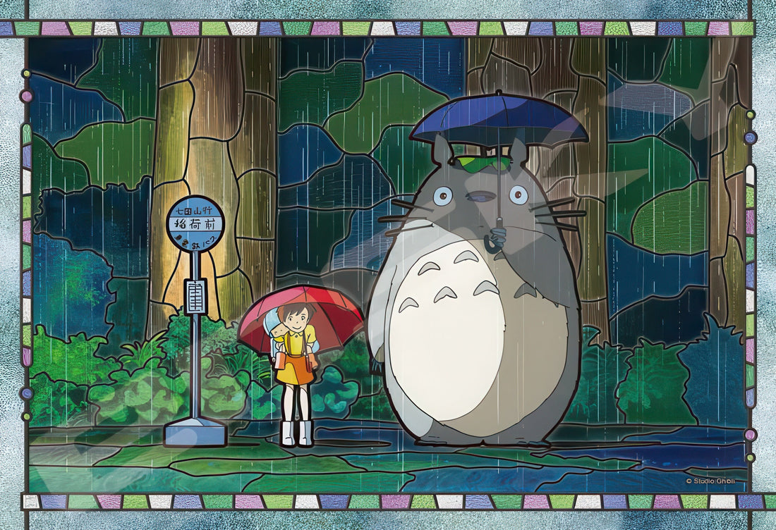 ensky-300-ac059-(my-neighbor-totoro)-the-bus-stop-in-the-rain-300-pieces-jigsaw-puzzle