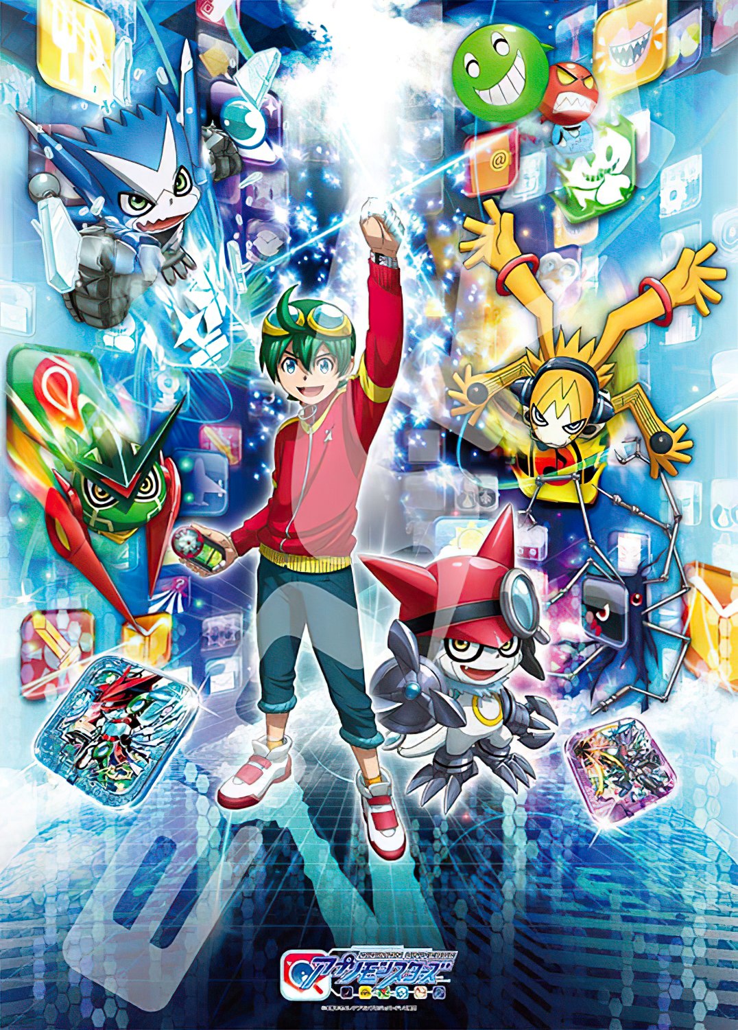 Ensky â€¢ Digimon â€¢ Encounter with Appmonã€€300 PCSã€€Jigsaw Puzzle