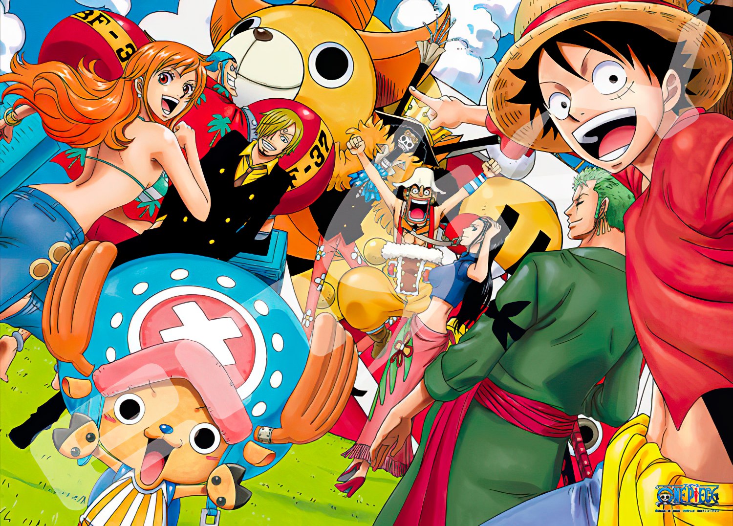 Ensky â€¢ One Piece â€¢ Welcome to Sunnyã€€500 PCSã€€Jigsaw Puzzle