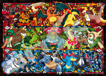 Ensky â€¢ Pokemon â€¢ Forever Startersã€€500 PCSã€€Jigsaw Puzzle