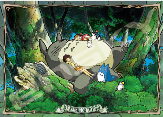 Ensky â€¢ My Neighbor Totoro â€¢ Nap with Totoroã€€500 PCSã€€Crystal Jigsaw Puzzle