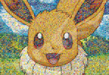 Ensky â€¢ Pokemon â€¢ Eevee Mosaic Artã€€500 PCSã€€Jigsaw Puzzle