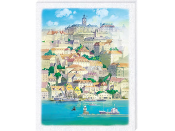 Ensky â€¢ Studio Ghibli â€¢ Town Floating on the Seaã€€366 PCSã€€Canvas Puzzle