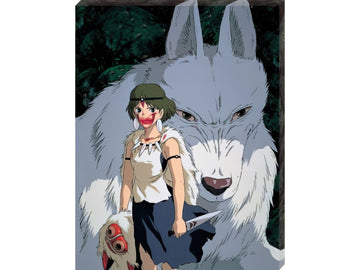 Ensky â€¢ Studio Ghibli â€¢ Moro and Sanã€€366 PCSã€€Canvas Puzzle