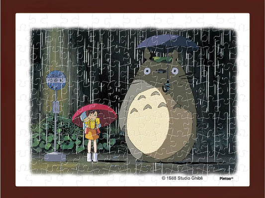 Ensky â€¢ My Neighbor Totoro â€¢ Rainy Bus Stopã€€150 PCSã€€Plastic Jigsaw Puzzle