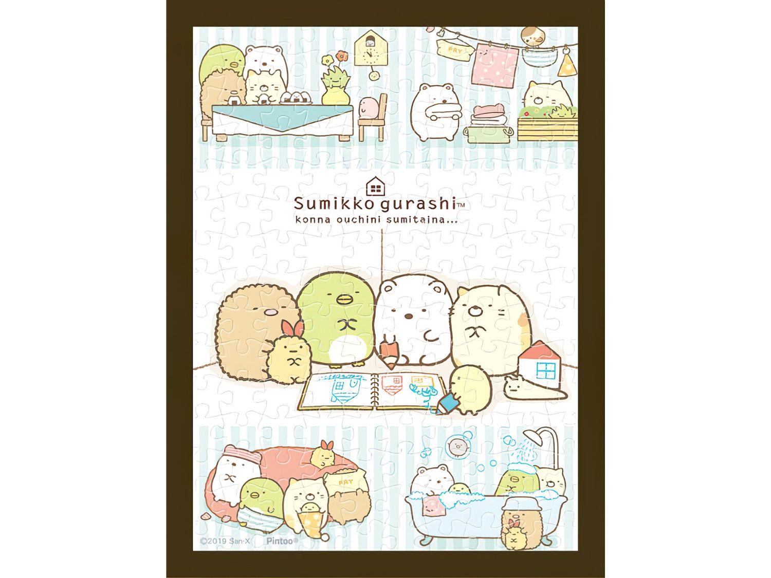 Ensky â€¢ Sumikko Gurashi â€¢ I Want a House Like Thisã€€150 PCSã€€Plastic Jigsaw Puzzle