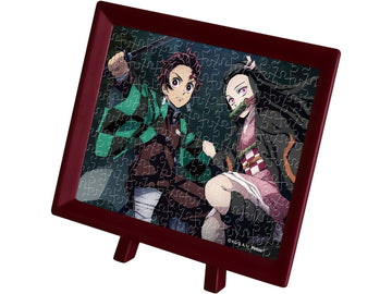 Ensky â€¢ Demon Slayer: Kimetsu no Yaiba â€¢ Tanjiro and Nezukoã€€150 PCSã€€Plastic Jigsaw Puzzle