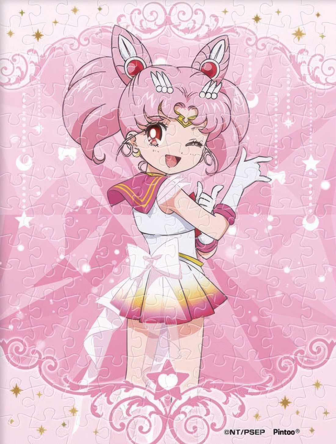 ensky-ma-52-super-sailor-chibi-moon-150-pieces-puzzle-+-frame-set