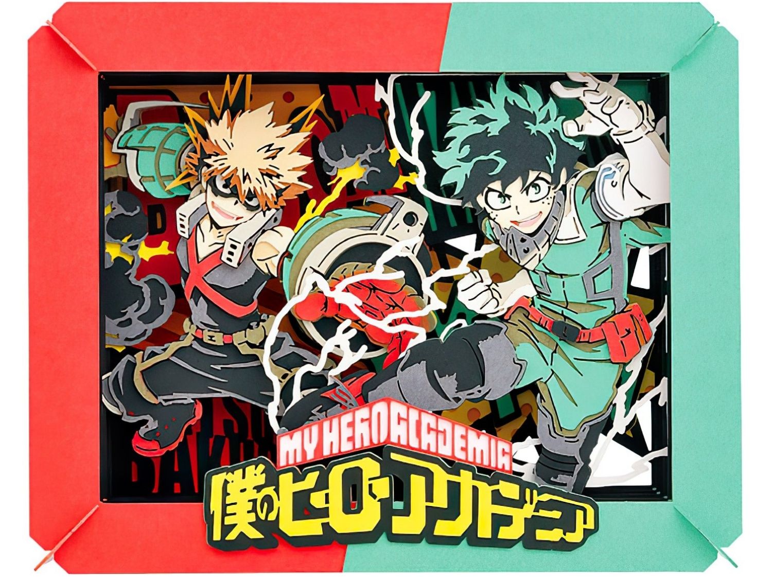 Ensky â€¢ My Hero Academia â€¢ Izuku Midoriya & Katsuki Bakugoã€€Paper Theater