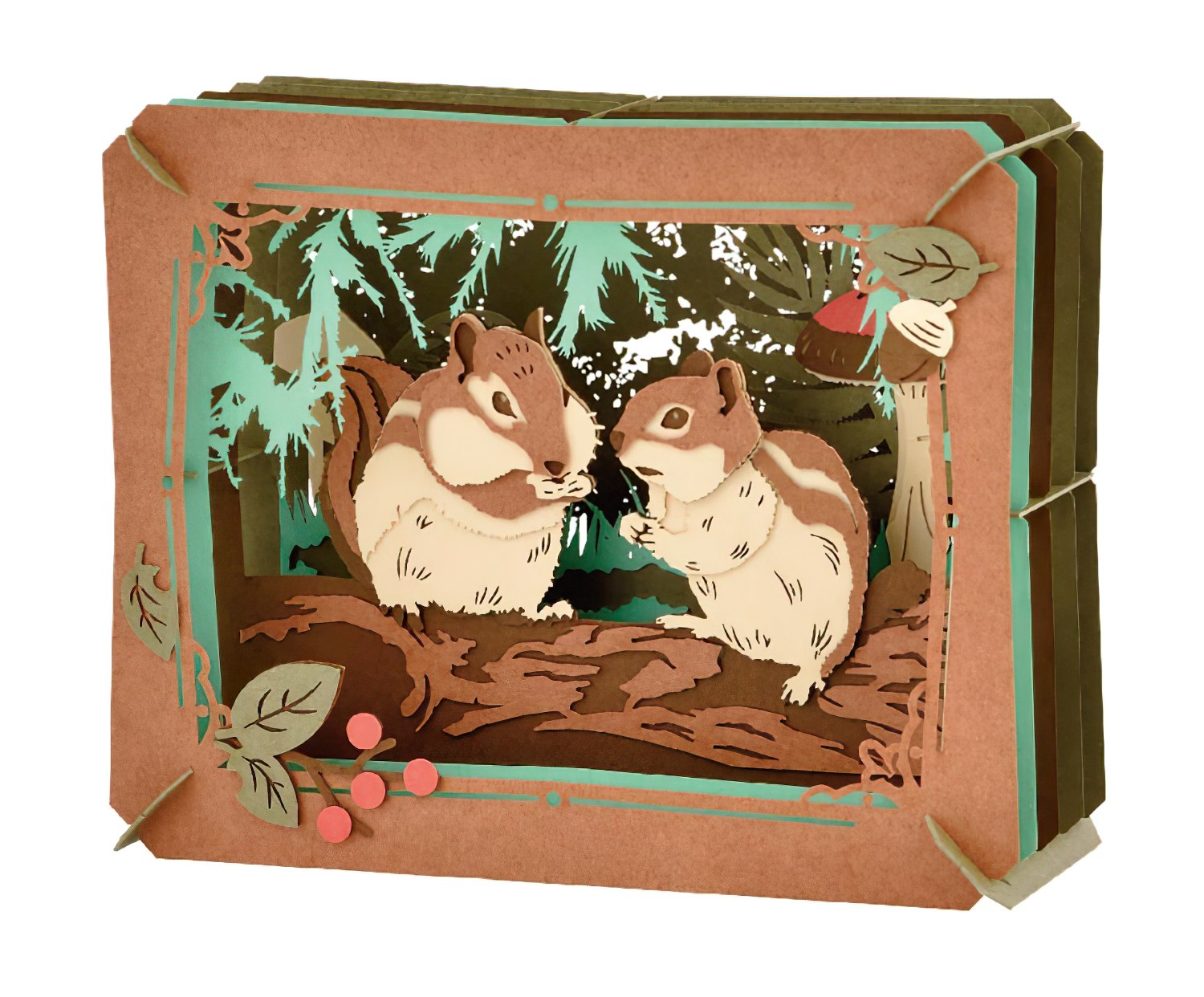 Ensky â€¢ Animal â€¢ Squirrel and Mushroomã€€Paper Theater