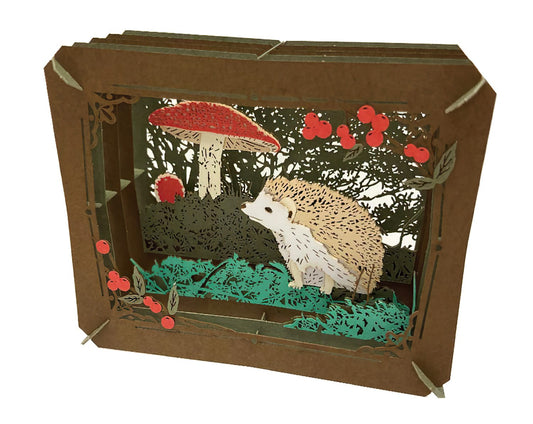 Ensky â€¢ Animal â€¢ Hedgehog and Mushroomã€€Paper Theater