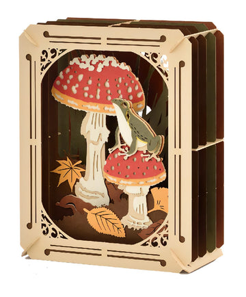 Ensky â€¢ Animal â€¢ Frog and Mushroomã€€Paper Theater