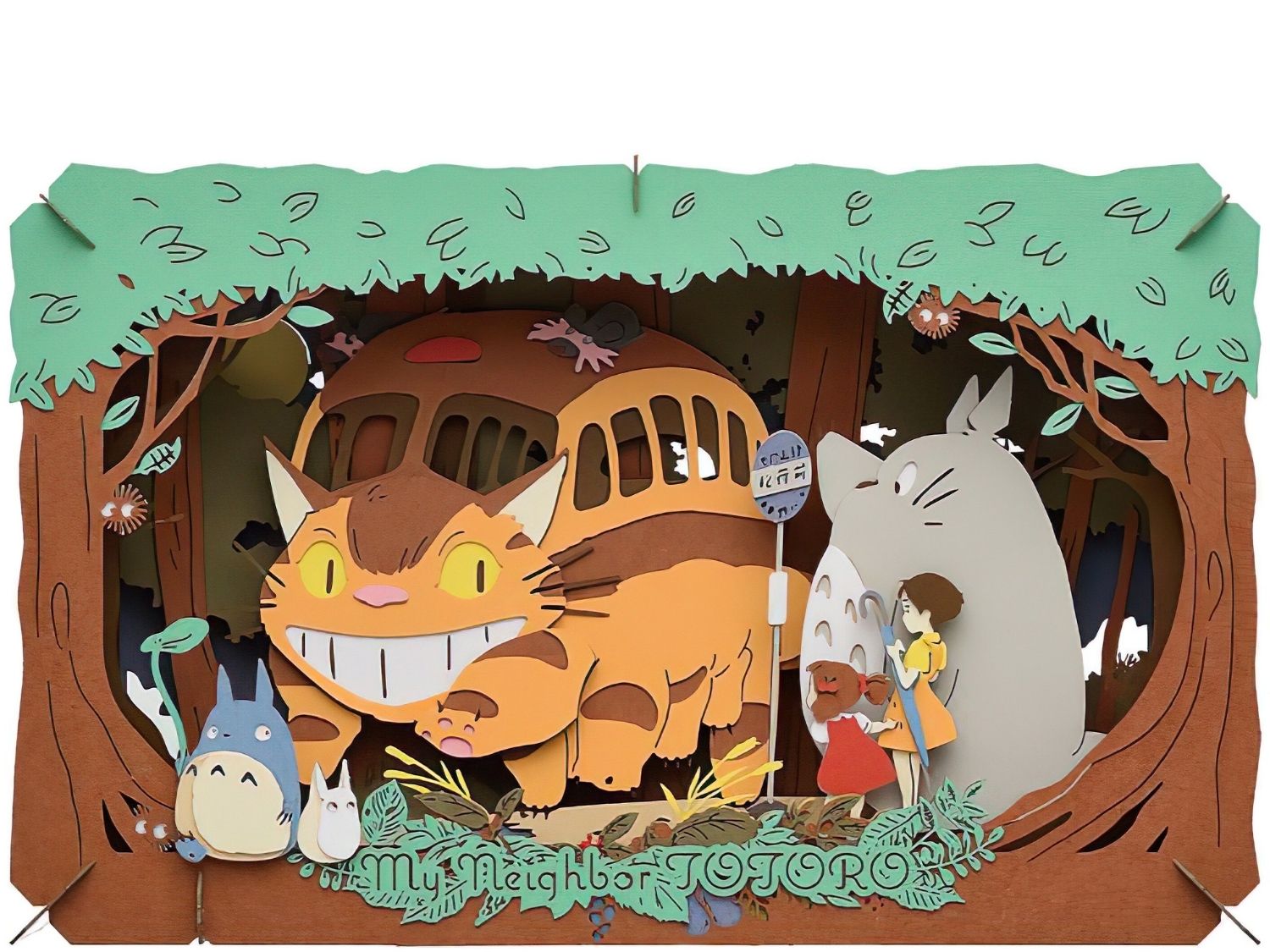 Ensky â€¢ My Neighbor Totoro â€¢ Arrival of Cat Busã€€Paper Theater