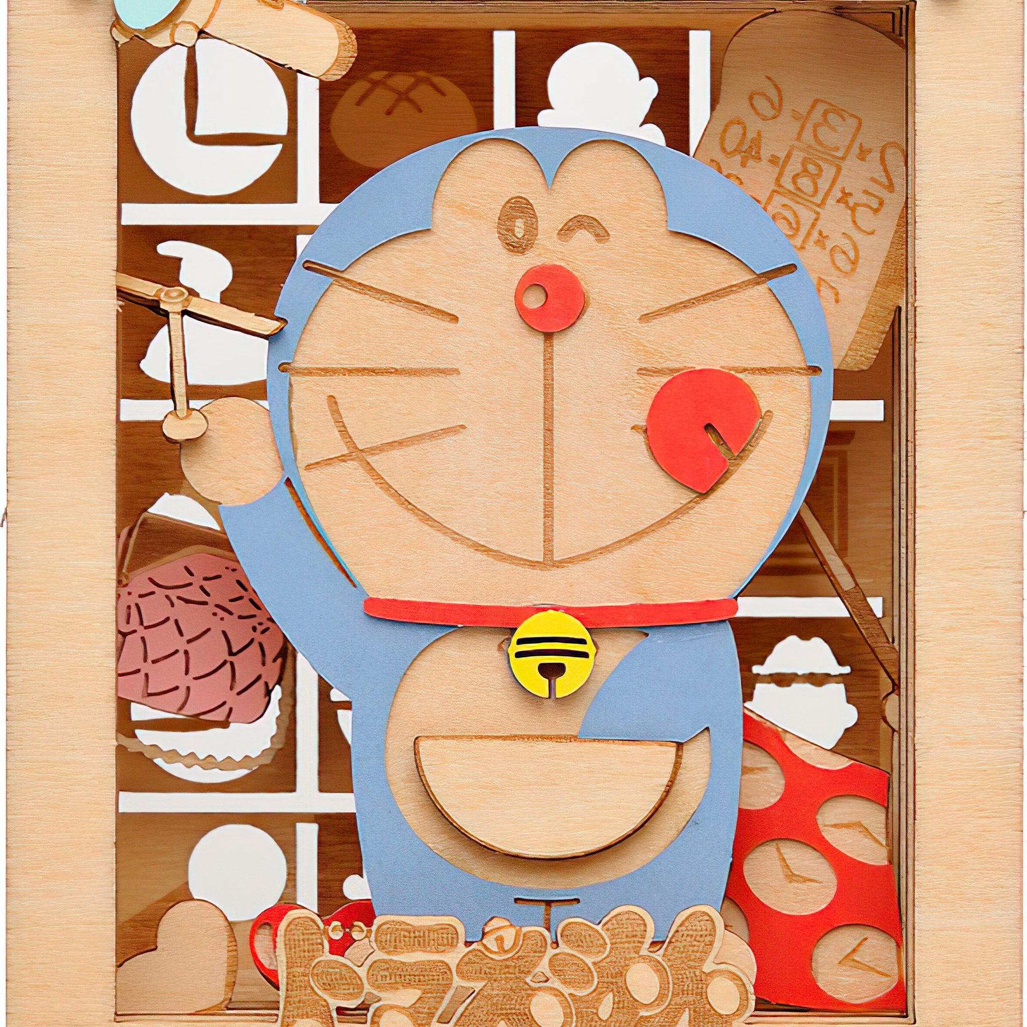 Ensky â€¢ Doraemon â€¢ Secret Tool / Woodã€€Paper Theater