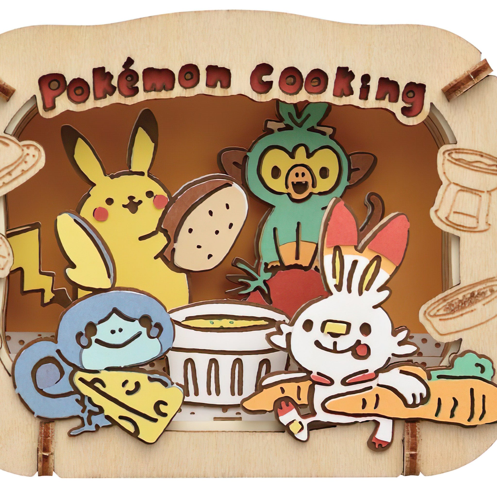 Ensky â€¢ Pokemon Cooking / Woodã€€Paper Theater