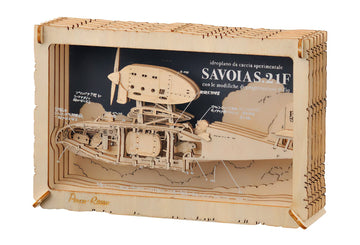 Ensky â€¢ Studio Ghibli â€¢ Savoia S.21F / Woodã€€Paper Theater