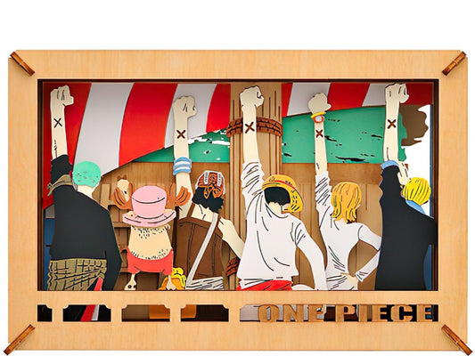 Ensky â€¢ One Piece â€¢ Seal of Friendship / Woodã€€Paper Theater