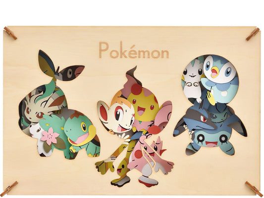 Ensky â€¢ Sinnoh Region Pokemon / Woodã€€Paper Theater