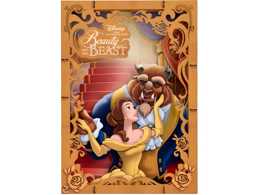 Ensky â€¢ Belle â€¢ Beauty and the Beast / Wood Premiumã€€Paper Theater