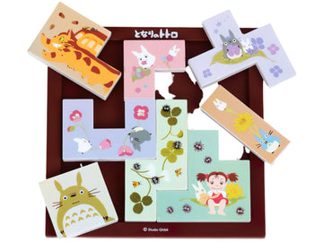 Ensky • My Neighbor Totoro　8 PCS　Tile Puzzle