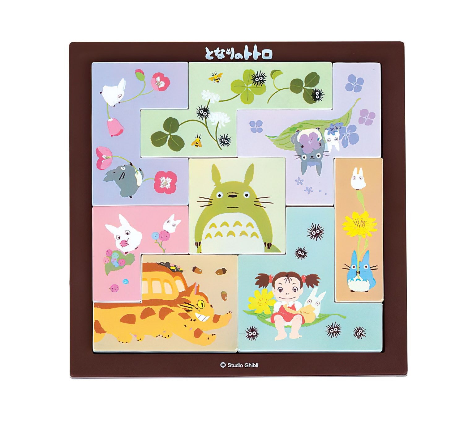 Ensky â€¢ My Neighbor Totoroã€€8 PCSã€€Tile Puzzle