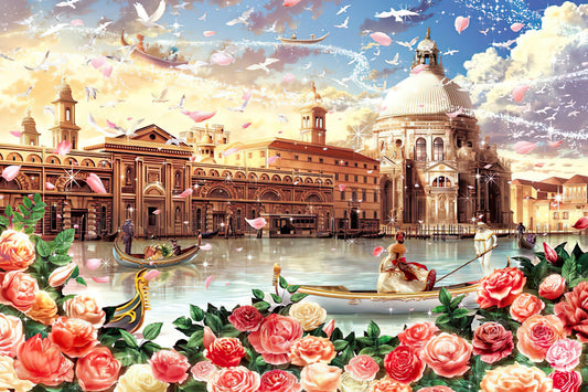 Epoch • Illustration • Venetian Romance　1000 PCS　Jigsaw Puzzle