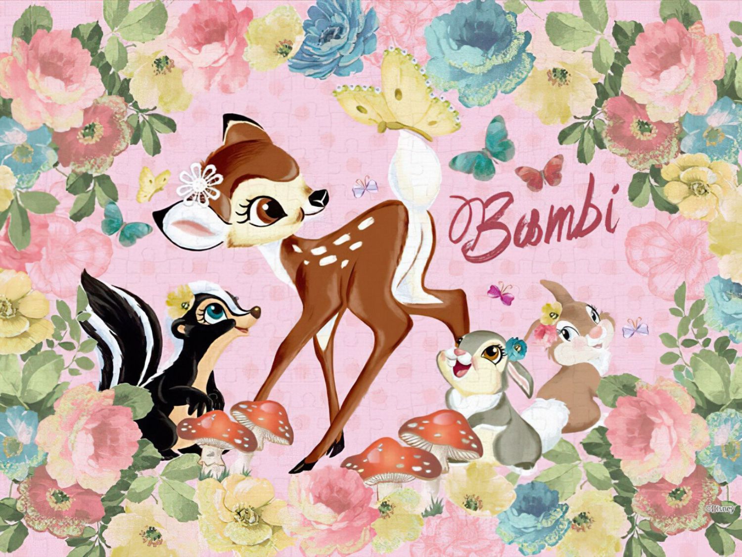 Epoch • Bambi • Eternal Friendship　300 PCS　Jigsaw Puzzle