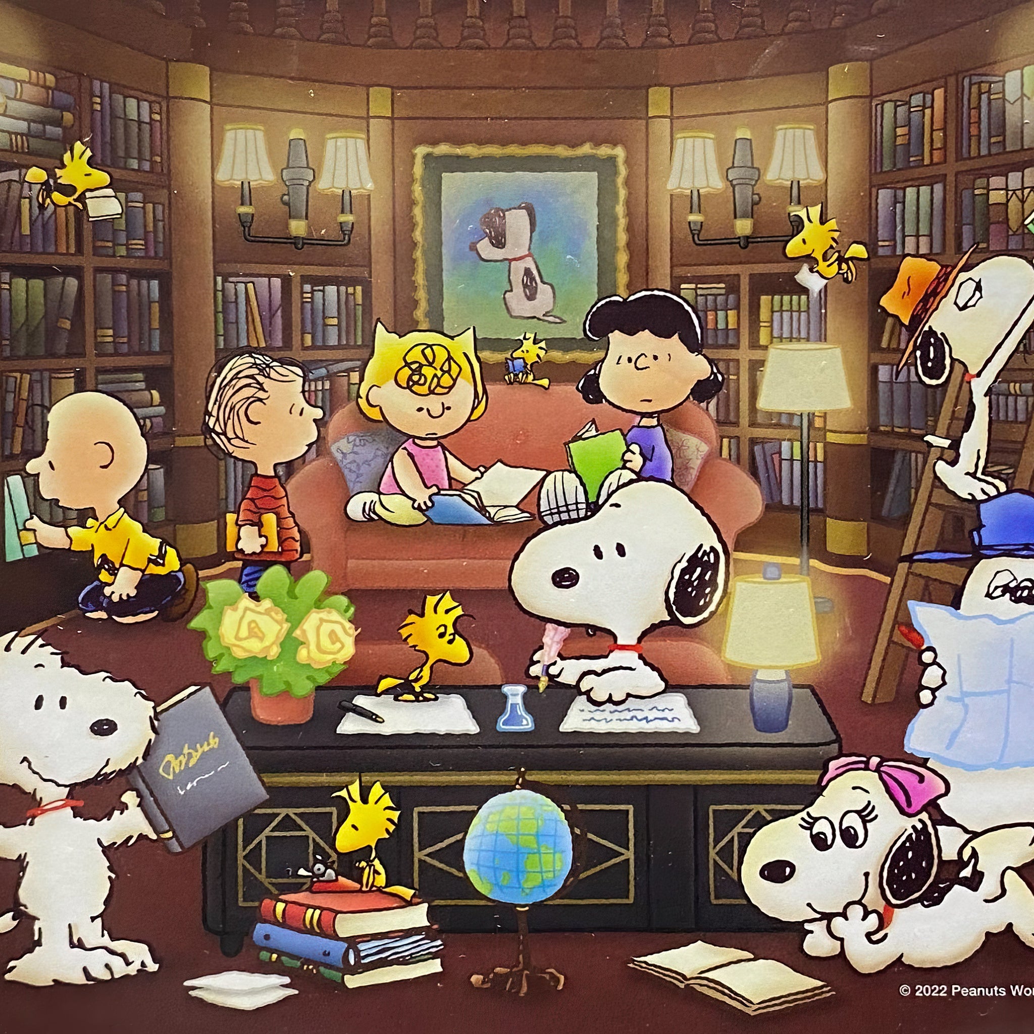 Epoch • Peanuts • Snoopy Library　300 PCS　Jigsaw Puzzle