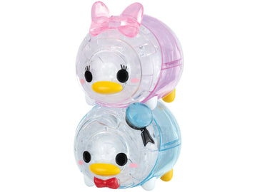 Hanayama • Daisy Duck, Donald Duck • Donald & Daisy　46 PCS　Crystal　3D Puzzle