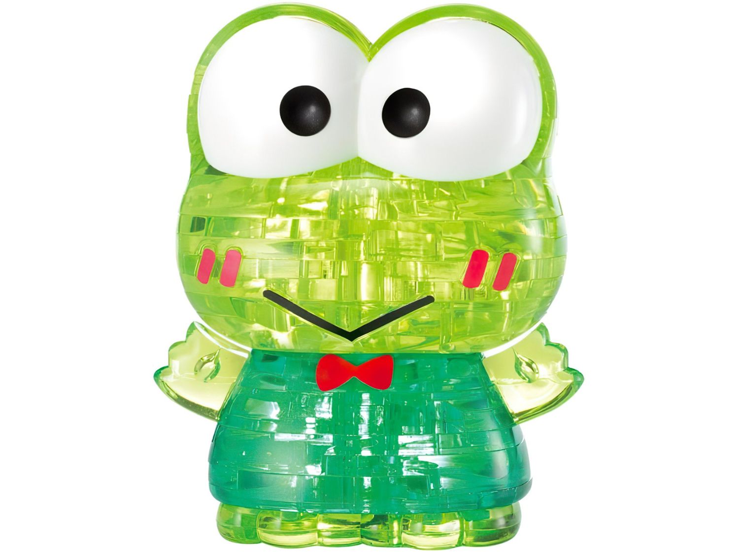 Hanayama • Keroppi　32 PCS　Crystal　3D Puzzle