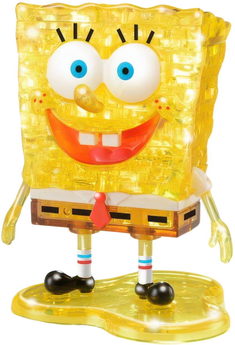 hanayama-07657-crystal-gallery-spongebob-34-pieces-3d-puzzle