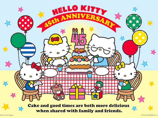 Hundred Pictures • Hello Kitty • Family Time (B)　520 PCS Jigsaw Puzzle