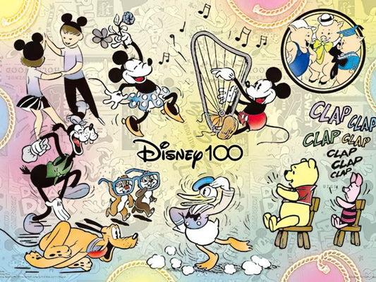 Hundred Pictures • Mickey & Friends • Disney 100 / Concert with Friends　520 PCS　Jigsaw Puzzle