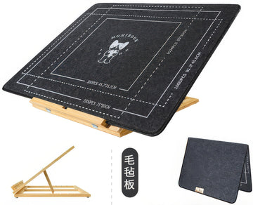 momibook-09232-dark-gray-felt-board-with-stand-puzzle-board-+-bracket