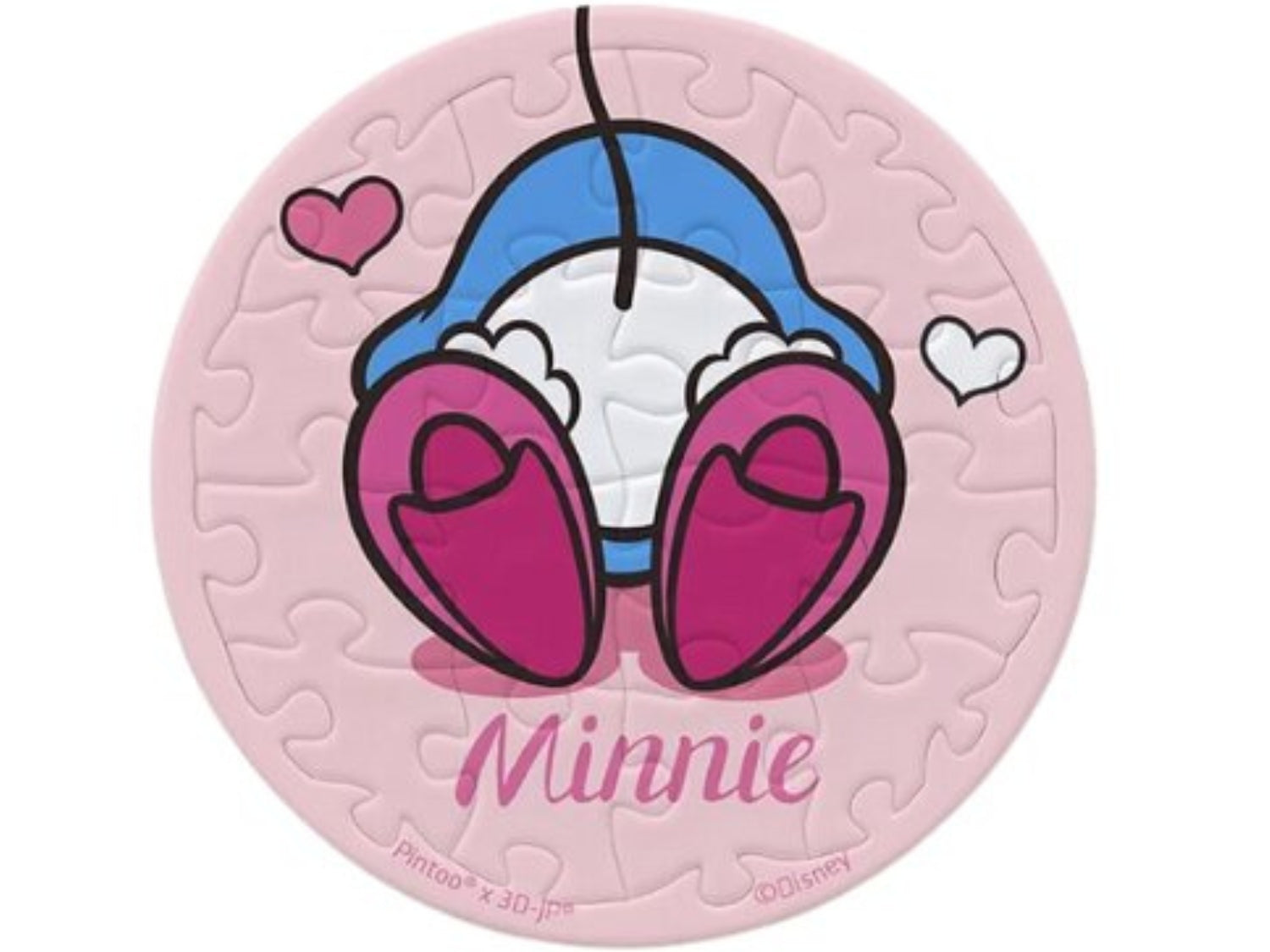 Pintoo • Minnie Mouse • Cute Butt / Minnie　16 PCS　Plastic　Jigsaw Puzzle