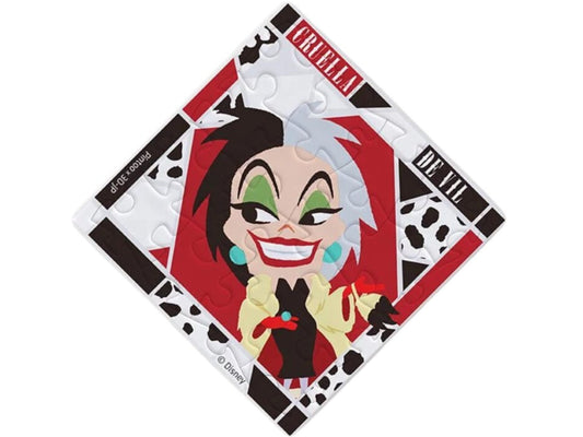 Pintoo • Villains • Cruella　16 PCS　Plastic　Jigsaw Puzzle