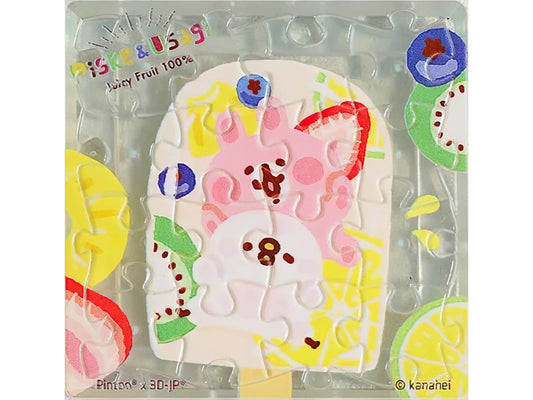 Pintoo • Kanahei's Small Animals • Cool Summer / Fresh Fruit Popsicles　16 PCS　Crystal　Jigsaw Puzzle