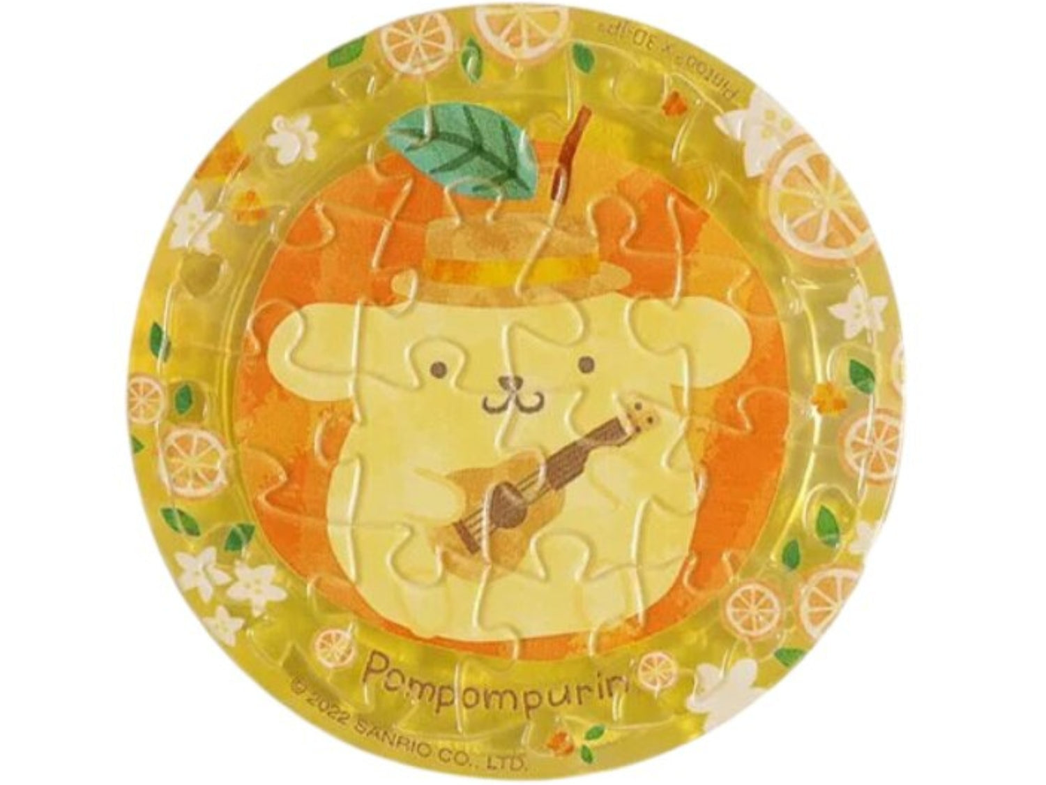 Pintoo • Pompompurin • Multicolored Fruit / Orange　16 PCS　Crystal　Jigsaw Puzzle