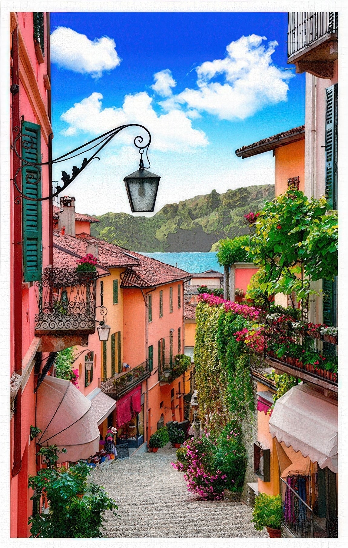 pintoo-h1555-40-italy---lakeside-town-4000-pieces-jigsaw-puzzle