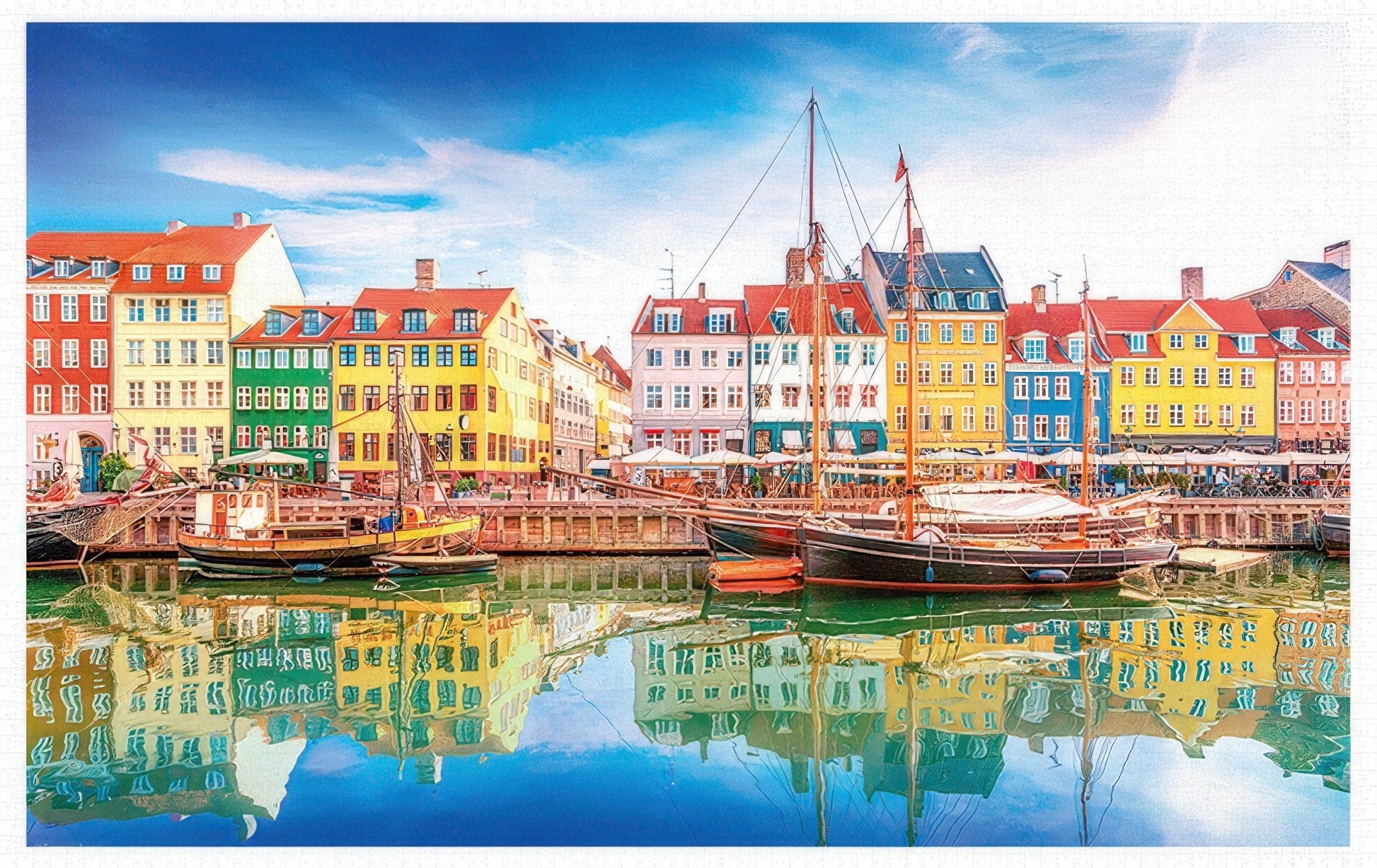 pintoo-h2046-40-copenhagen,-denmark---nyhavn-canal-4000-pieces-jigsaw-puzzle