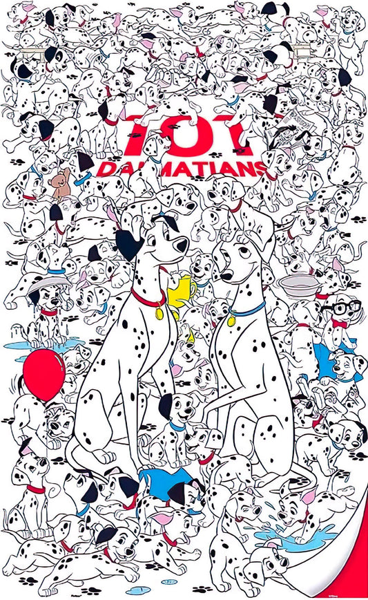 Pintoo • 101 Dalmatians • Big Family　1000 PCS　Plastic　Jigsaw Puzzle