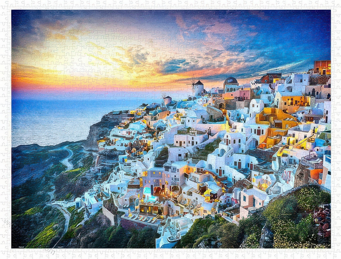 pintoo-h2073-12-beauty-of-greek-sunset-1200-pieces-jigsaw-puzzle