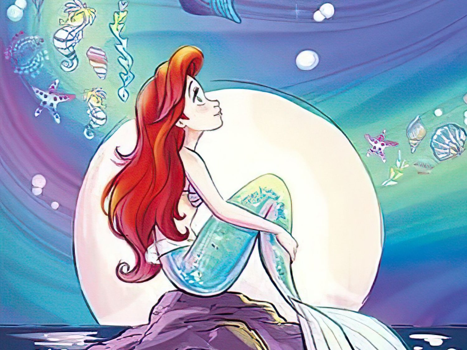 Pintoo • Ariel • Glazed Moonlight　800 PCS　Plastic　Jigsaw Puzzle