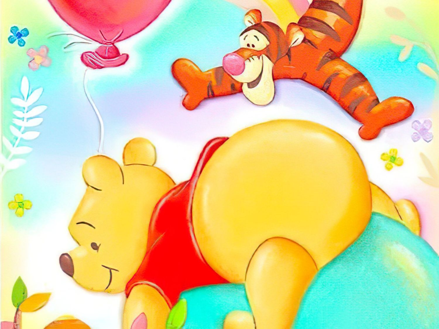 Pintoo • Winnie the Pooh • Sweet Balloon Party　800 PCS　Plastic　Jigsaw Puzzle